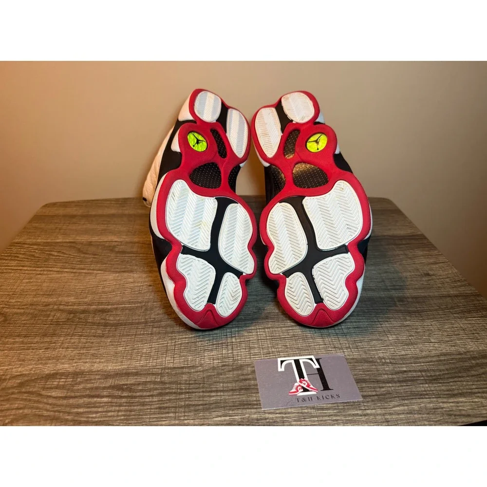 Air Jordan 13 Retro He Got Game White Black Red 414571-104 Mens Basketball Shoes